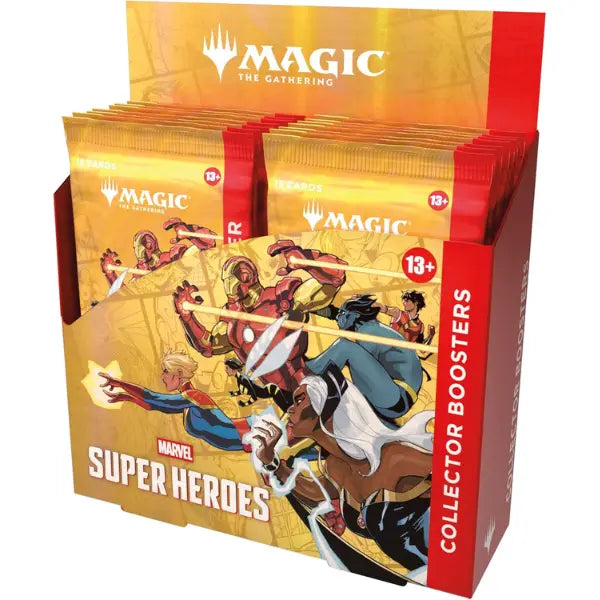 Magic: The Gathering – Marvel Super Heroes Boîte de Boosters Collector (ANG)