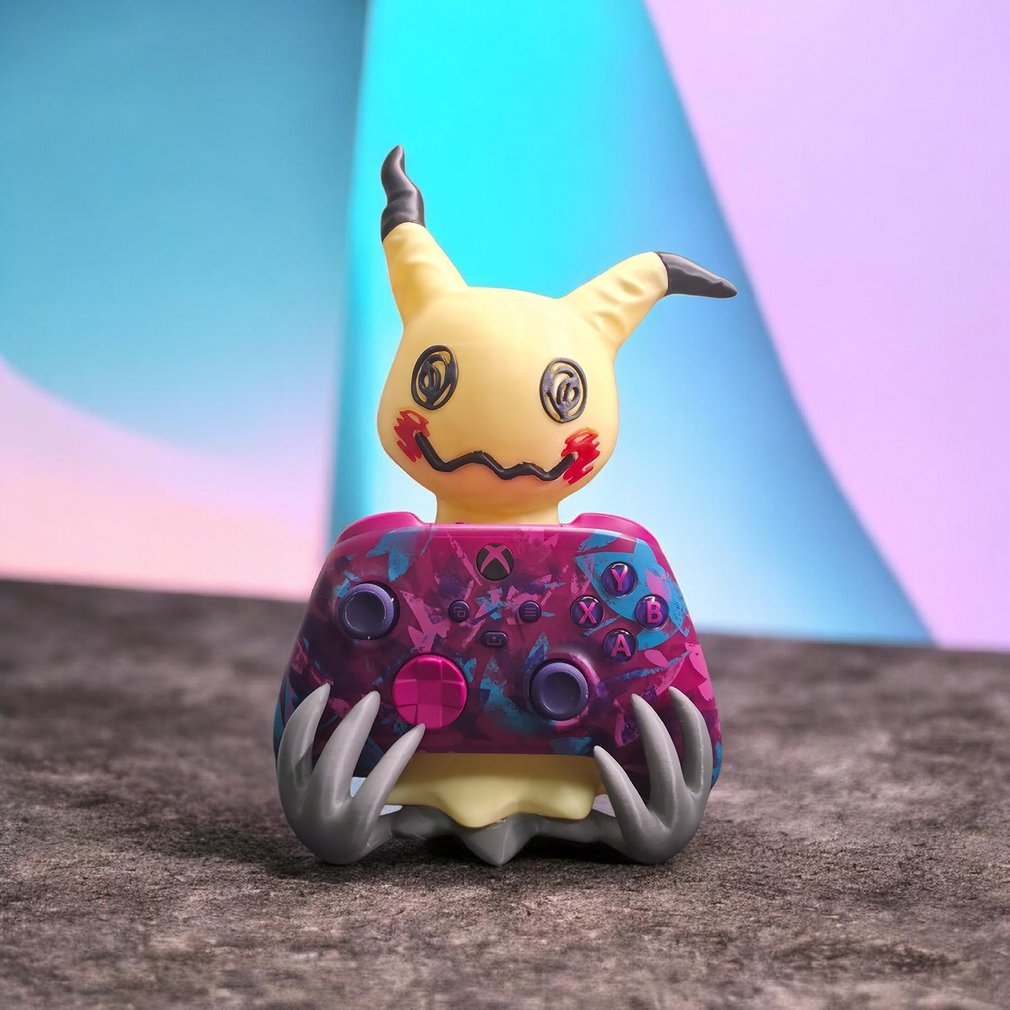 Mimikyu Controller Holder – 3D Printed Gaming Stand