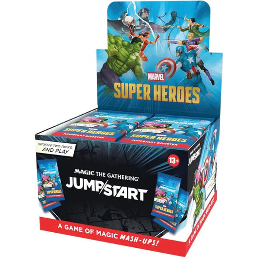 Magic: The Gathering – Marvel Super Heroes Jumpstart Booster Display (ENG)