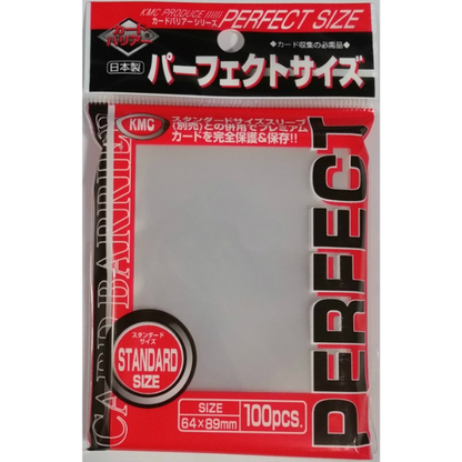 KMC Perfect Size – Pochettes de protection intérieures (100 pcs) – Standard 64×89 mm