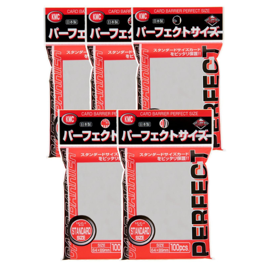 KMC Perfect Size – Bustine Protettive Inner Sleeves (100 pz) – Standard 64×89 mm