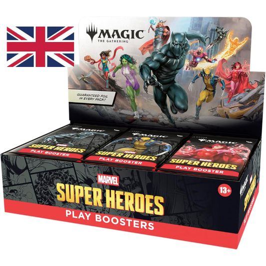Magic: The Gathering – Marvel Super Heroes Play Booster Display (ENG)