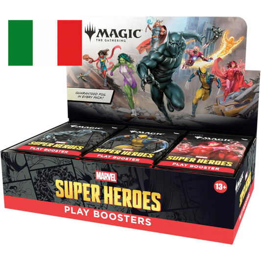 Magic: The Gathering – Marvel Super Heroes Play Booster Display (ITA)