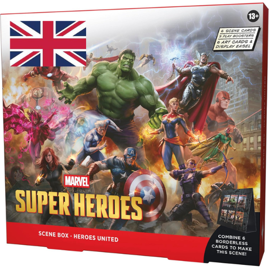 Magic: The Gathering – Marvel Super Heroes Scene Box “Heroes United” (ENG)