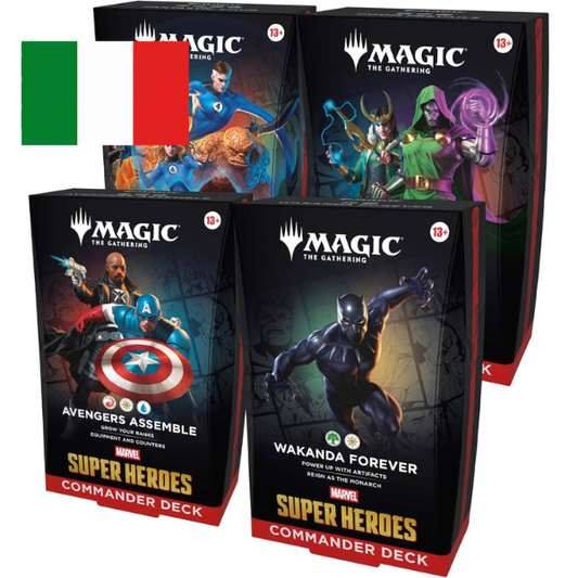 Magic: The Gathering – Marvel Super Heroes Commander Deck (ITA)
