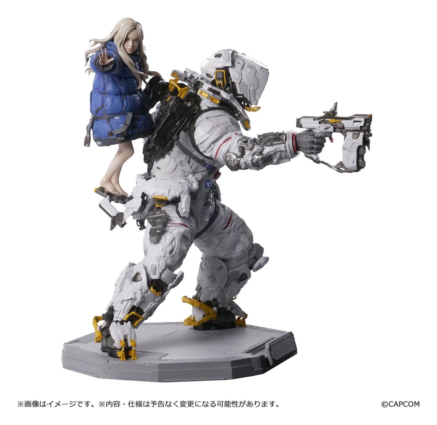Pragmata Capcom Figure Builder Creator's Model PVC Figure Hugh & Diana 28 cm