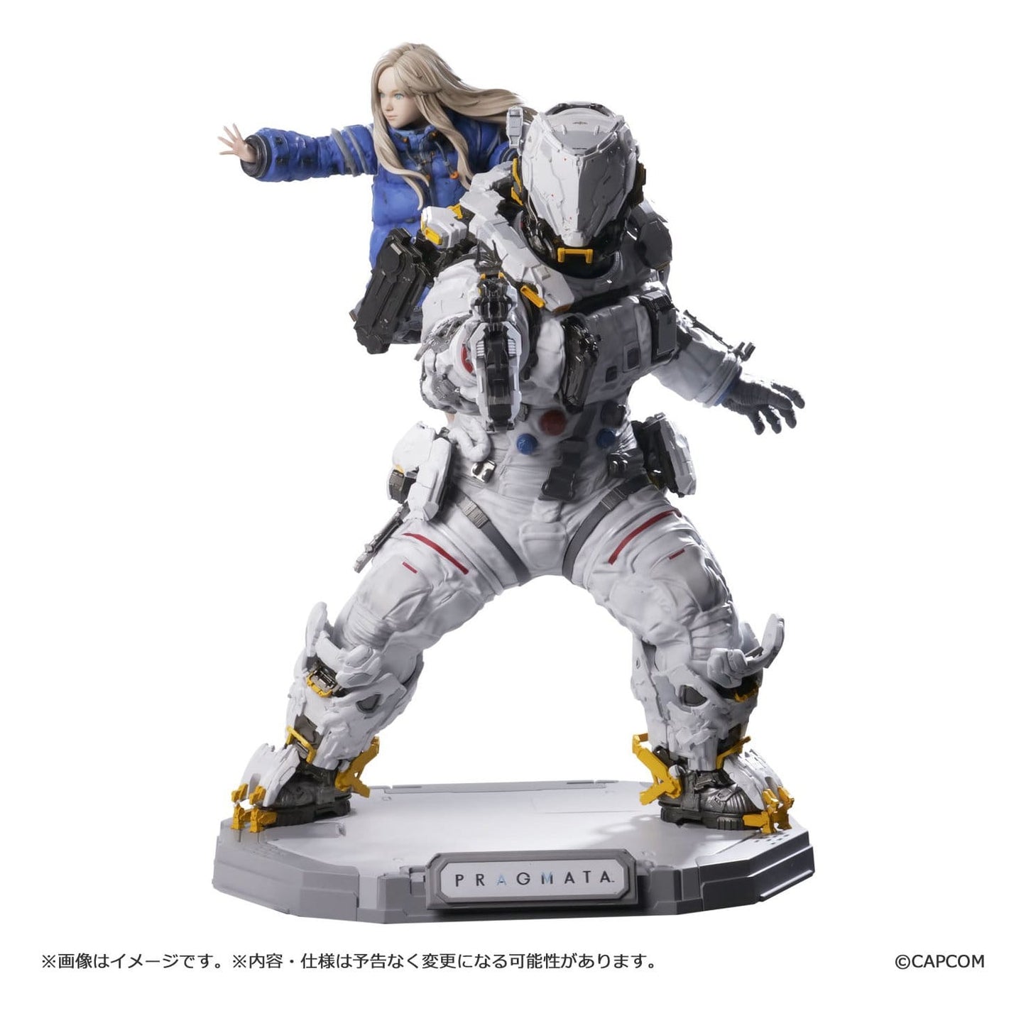 Pragmata Capcom Figure Builder Creator's Model PVC Figure Hugh & Diana 28 cm