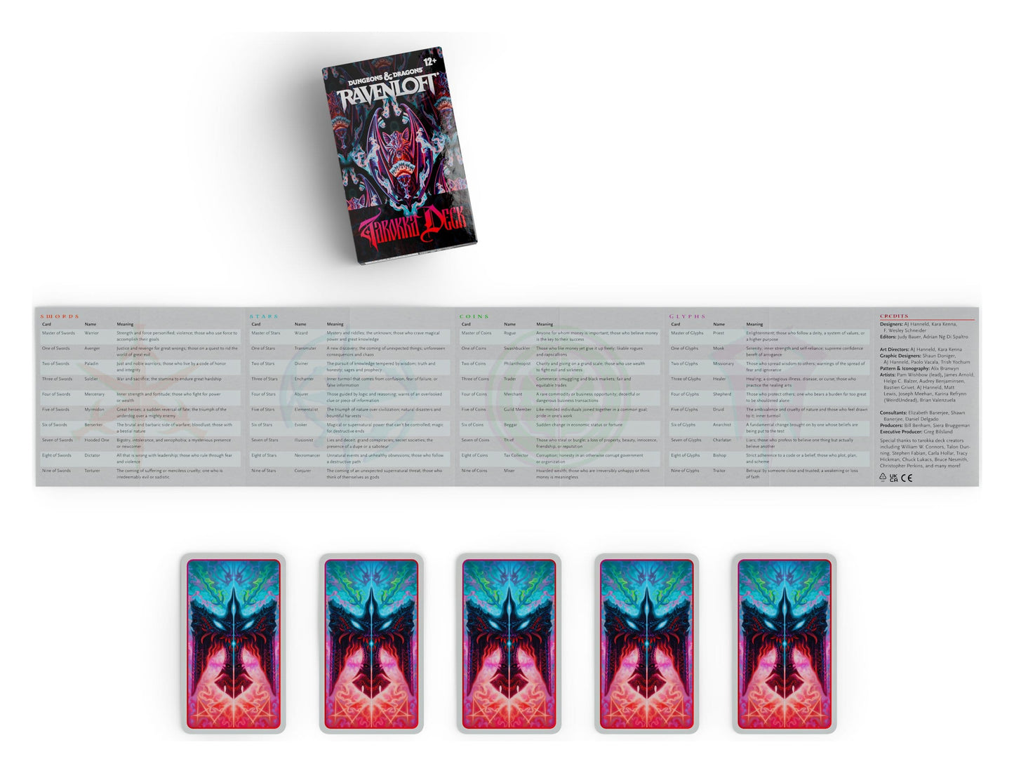 Dungeons & Dragons – Ravenloft Tarokka Deck (ENG)