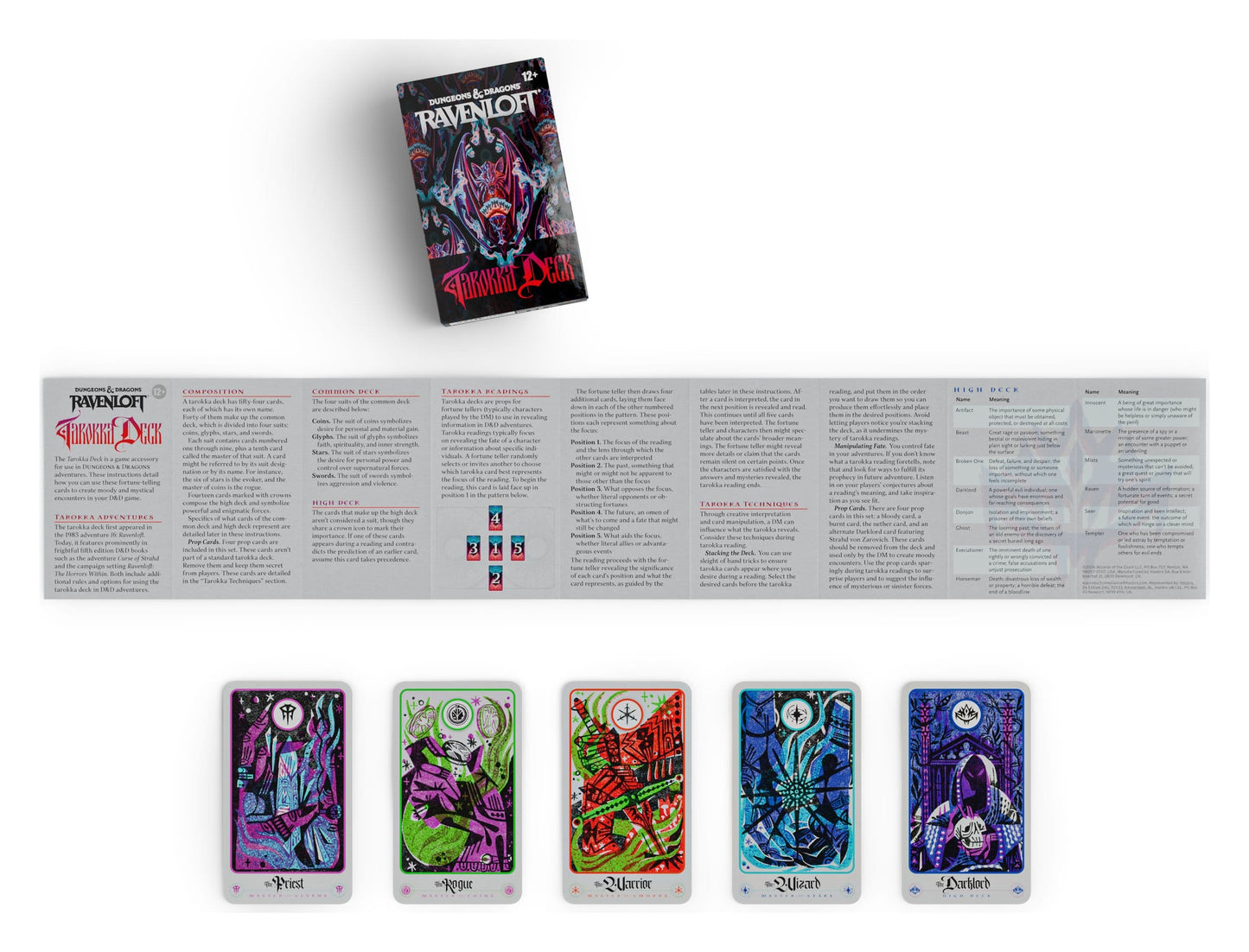 Dungeons & Dragons – Ravenloft Tarokka Deck (ENG)