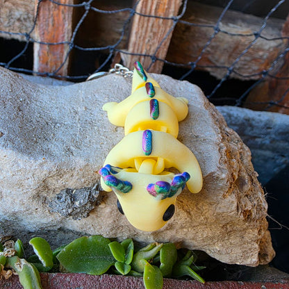 Baby Axolotl 3D Print - Keychain Accessory and Anti-stress Sensory Toy