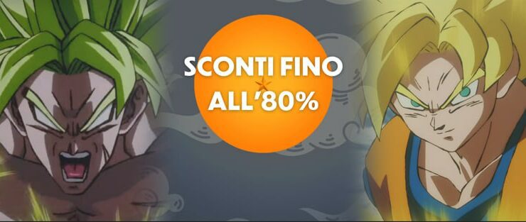 Fan Factory: sconti fino all’80% per Dragon Ball